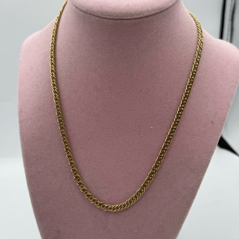 Elegant Gold tone Chain Necklace